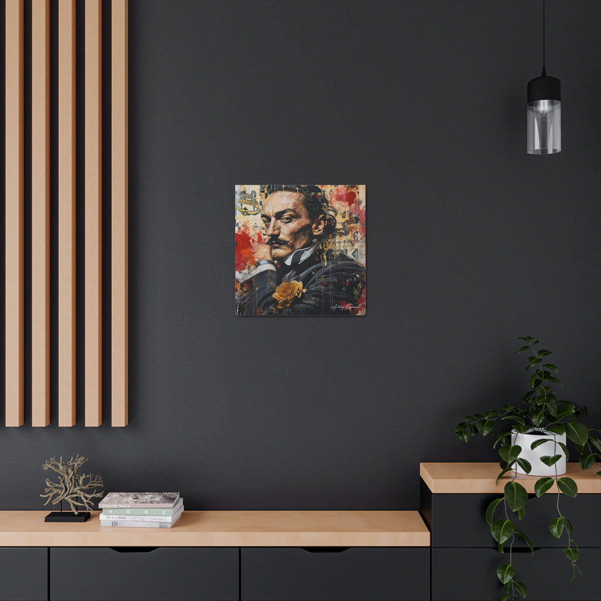 Eyes of Surreal Insight: The Salvador Dalí Portrait