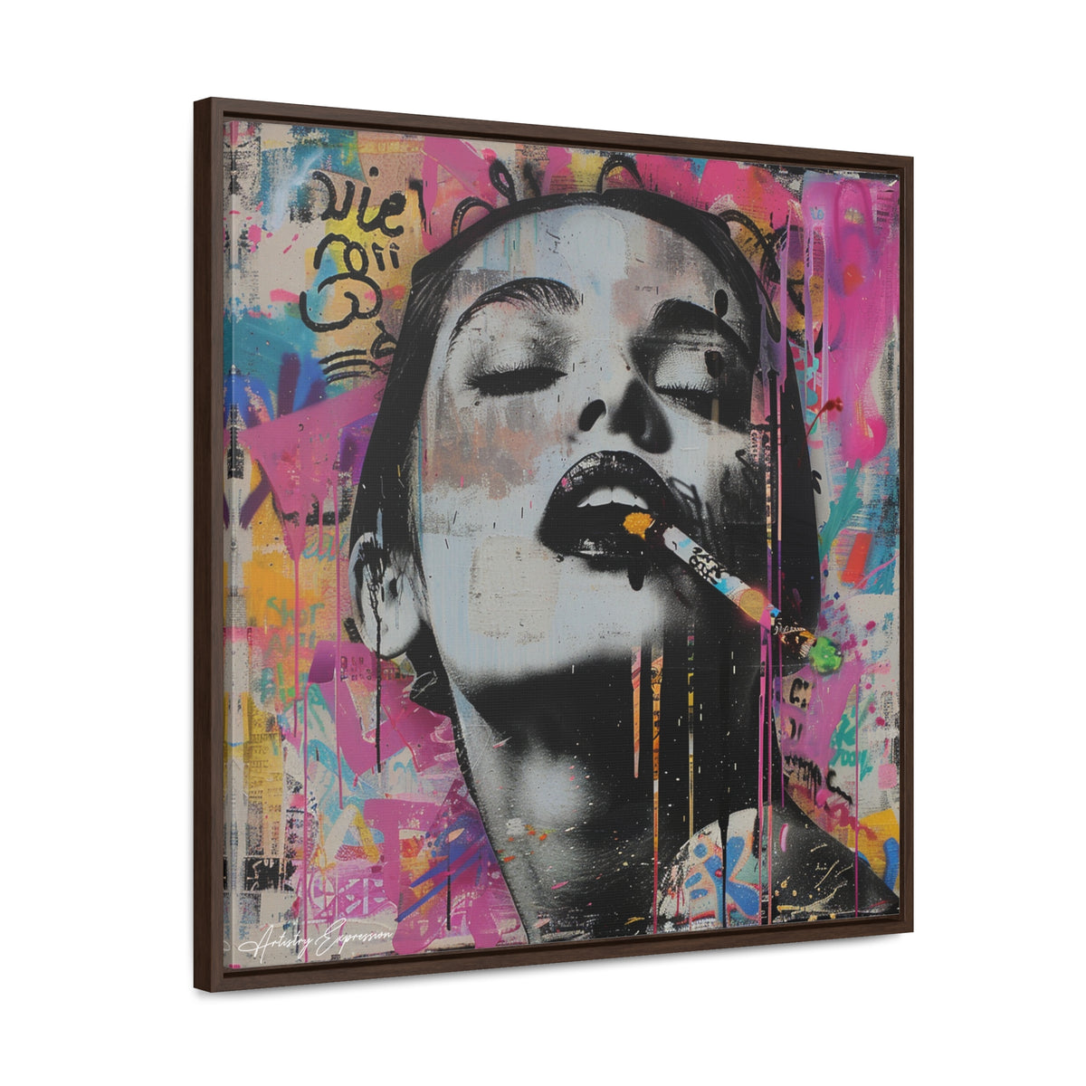 Ephemeral Expression: Graffiti Portraits