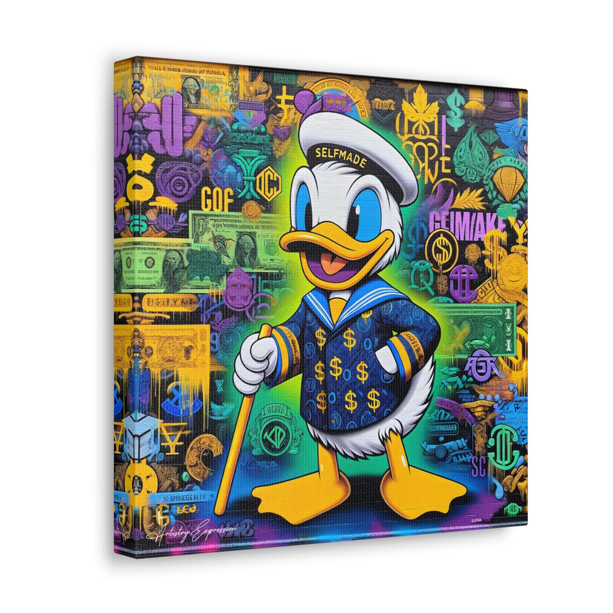 Urban Rebellion: Donald Duck in Street Art
