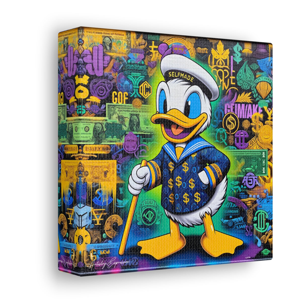 Urban Rebellion: Donald Duck in Street Art