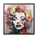 Graffiti Goddess: Marilyn Monroe's Vibrant Visage
