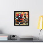Glamour and Grit: Graffiti Fusion of Playfulness and Opulence