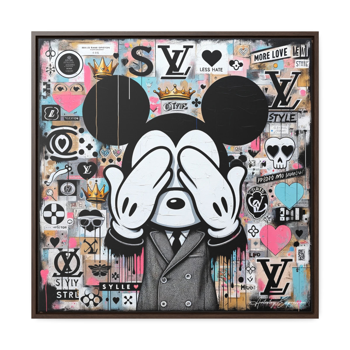 Graffiti Fusion: Where Pop Art Meets Street Style