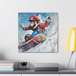 Mario's Snowy Sky Adventure