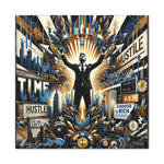 The Hustler's Anthem: Graffiti Tribute to Hard Work and Success