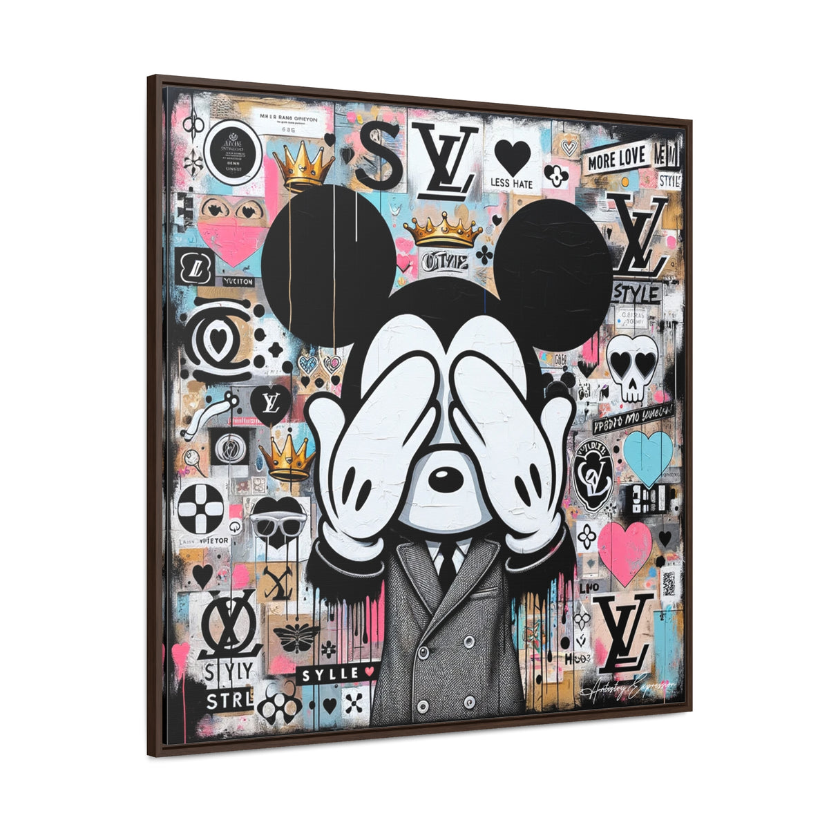 Graffiti Fusion: Where Pop Art Meets Street Style