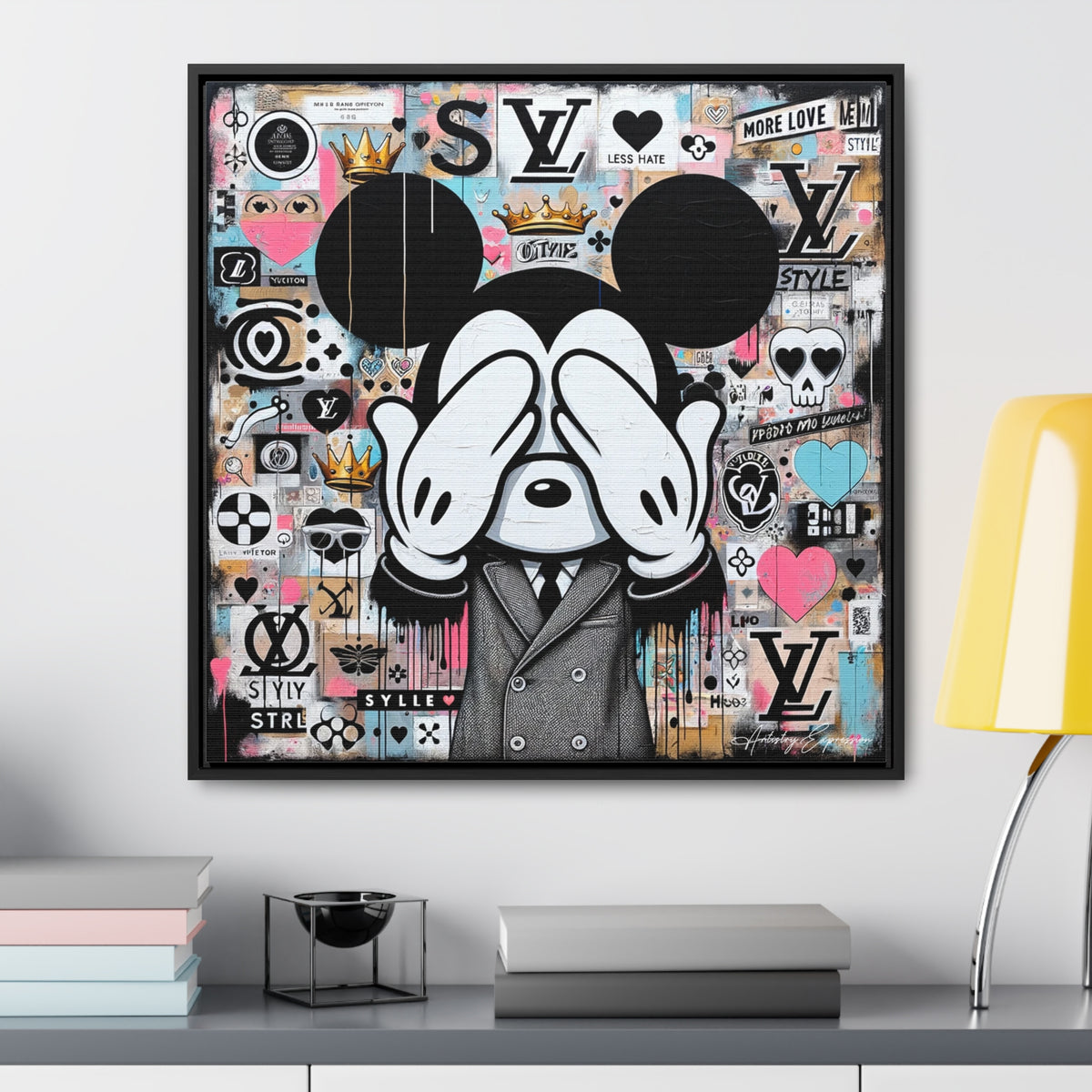 Graffiti Fusion: Where Pop Art Meets Street Style