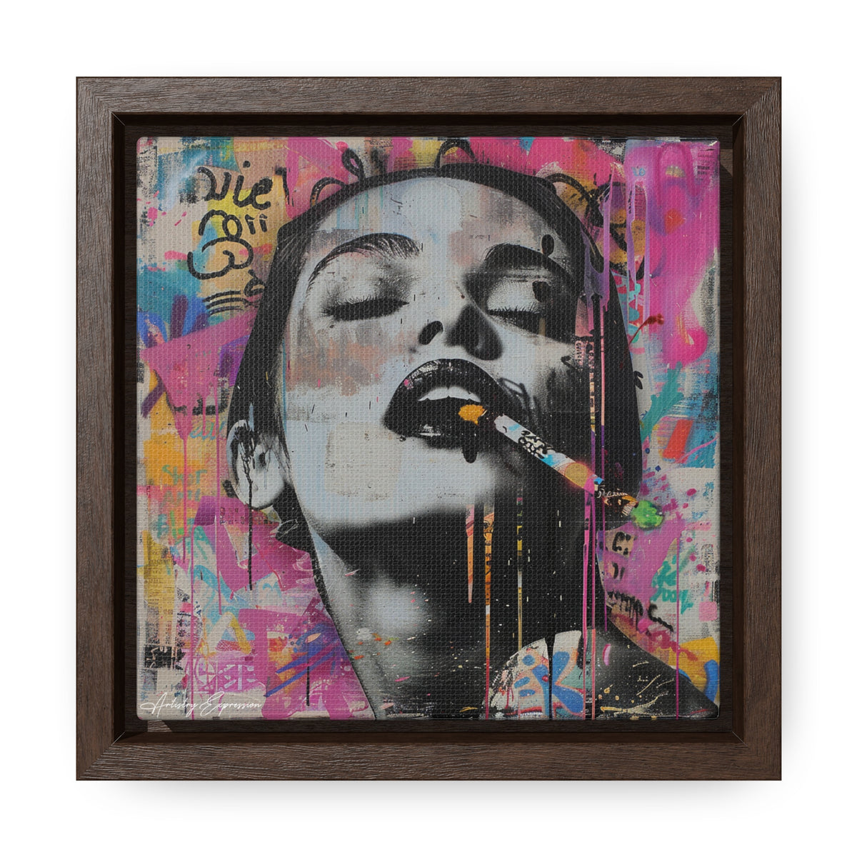 Ephemeral Expression: Graffiti Portraits