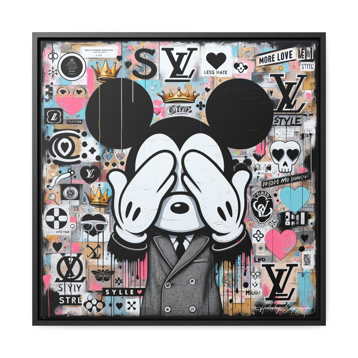 Graffiti Fusion: Where Pop Art Meets Street Style