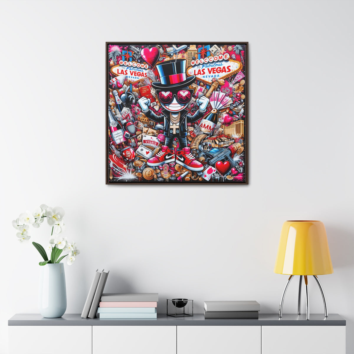 Neon Nights : exploration des graffitis des vibrations de Vegas