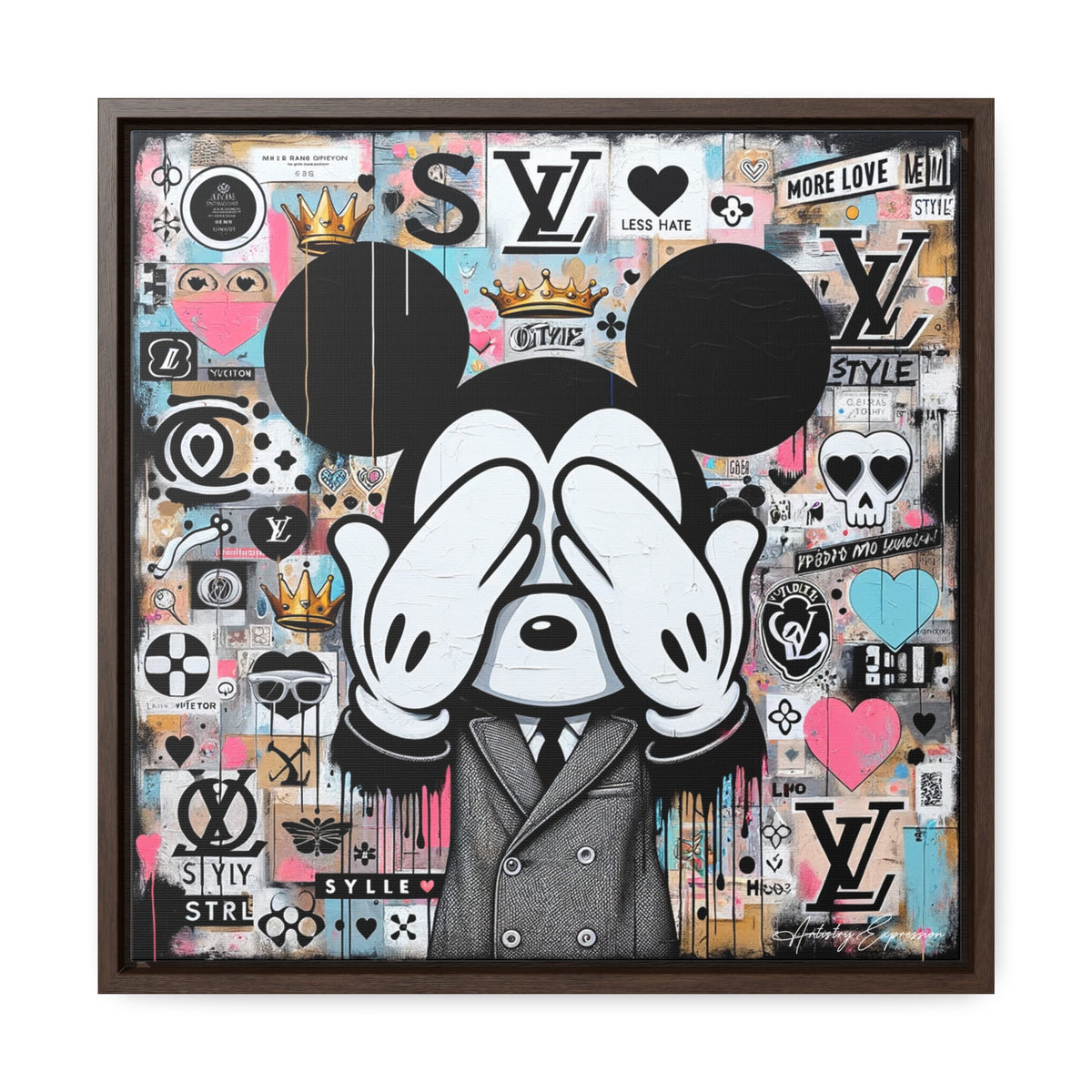 Graffiti Fusion: Where Pop Art Meets Street Style