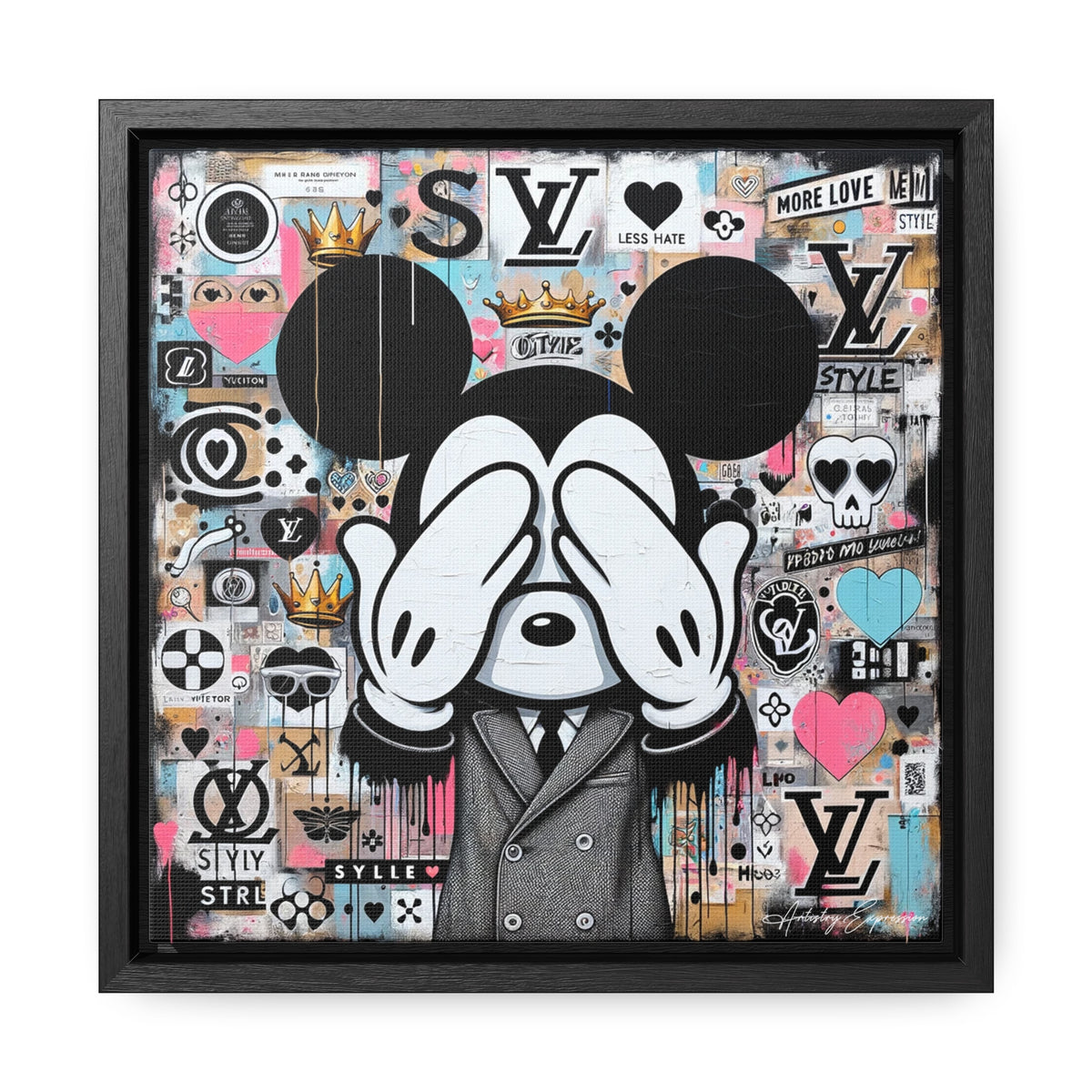 Graffiti Fusion: Where Pop Art Meets Street Style