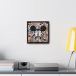 Urban Harmony: A Graffiti Mosaic of Pop Culture