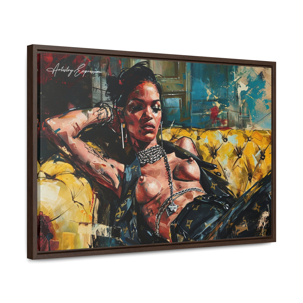 Chill and Chic: Rihanna's Coach of Luxury
