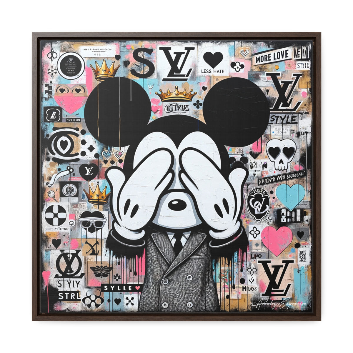 Graffiti Fusion: Where Pop Art Meets Street Style