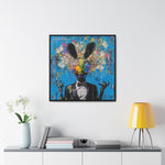 Whimsical Urban Portrait: A Splash of Color