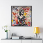 Urban Elegance: Vibrant Graffiti