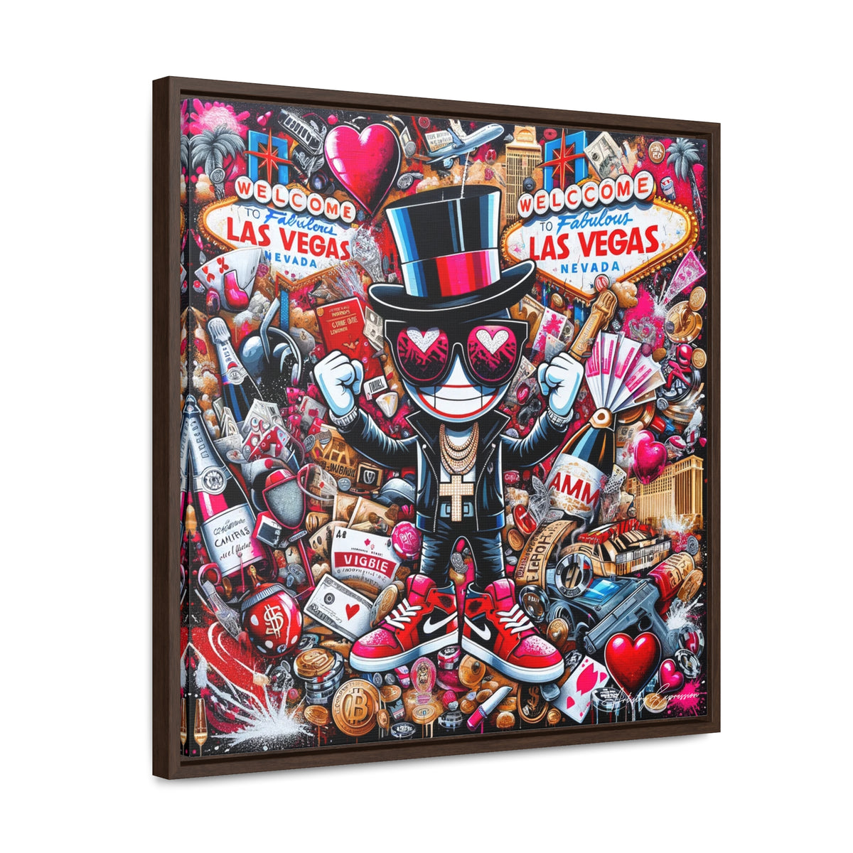 Neon Nights : exploration des graffitis des vibrations de Vegas