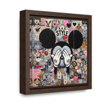 Urban Harmony: A Graffiti Mosaic of Pop Culture