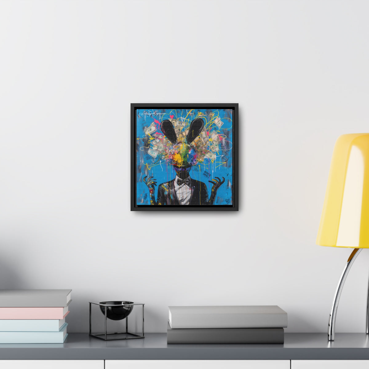 Whimsical Urban Portrait: A Splash of Color