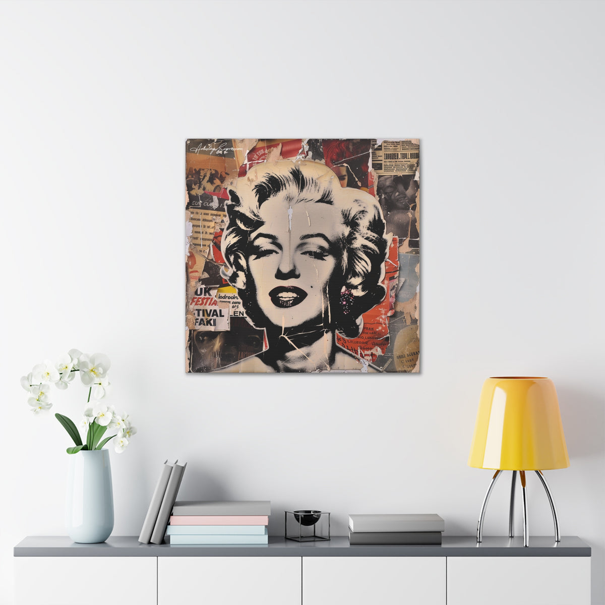 Iconic Collage: Marilyn Monroe in Pop Culture