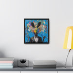 Whimsical Urban Portrait: A Splash of Color