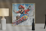 Mario's Snowy Sky Adventure