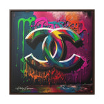 Street Art Broadcast: Channel Logo on Graffiti Wall