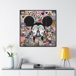 Urban Harmony: A Graffiti Mosaic of Pop Culture