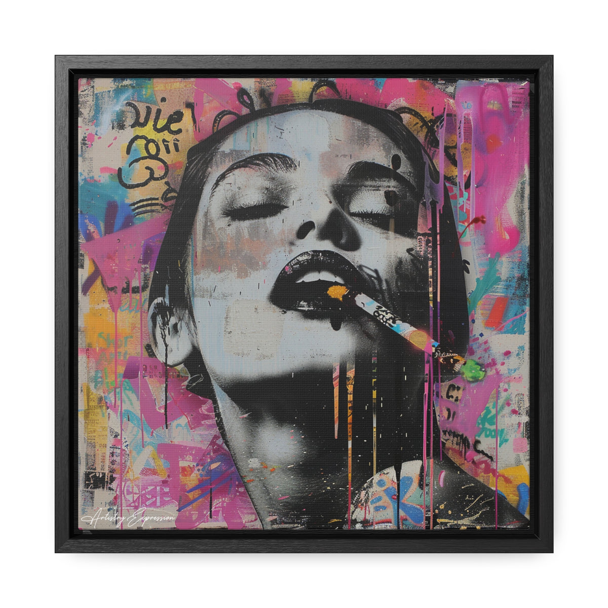 Ephemeral Expression: Graffiti Portraits