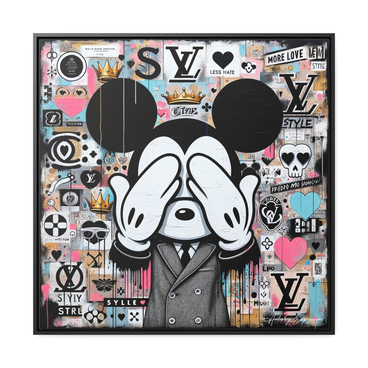 Graffiti Fusion: Where Pop Art Meets Street Style