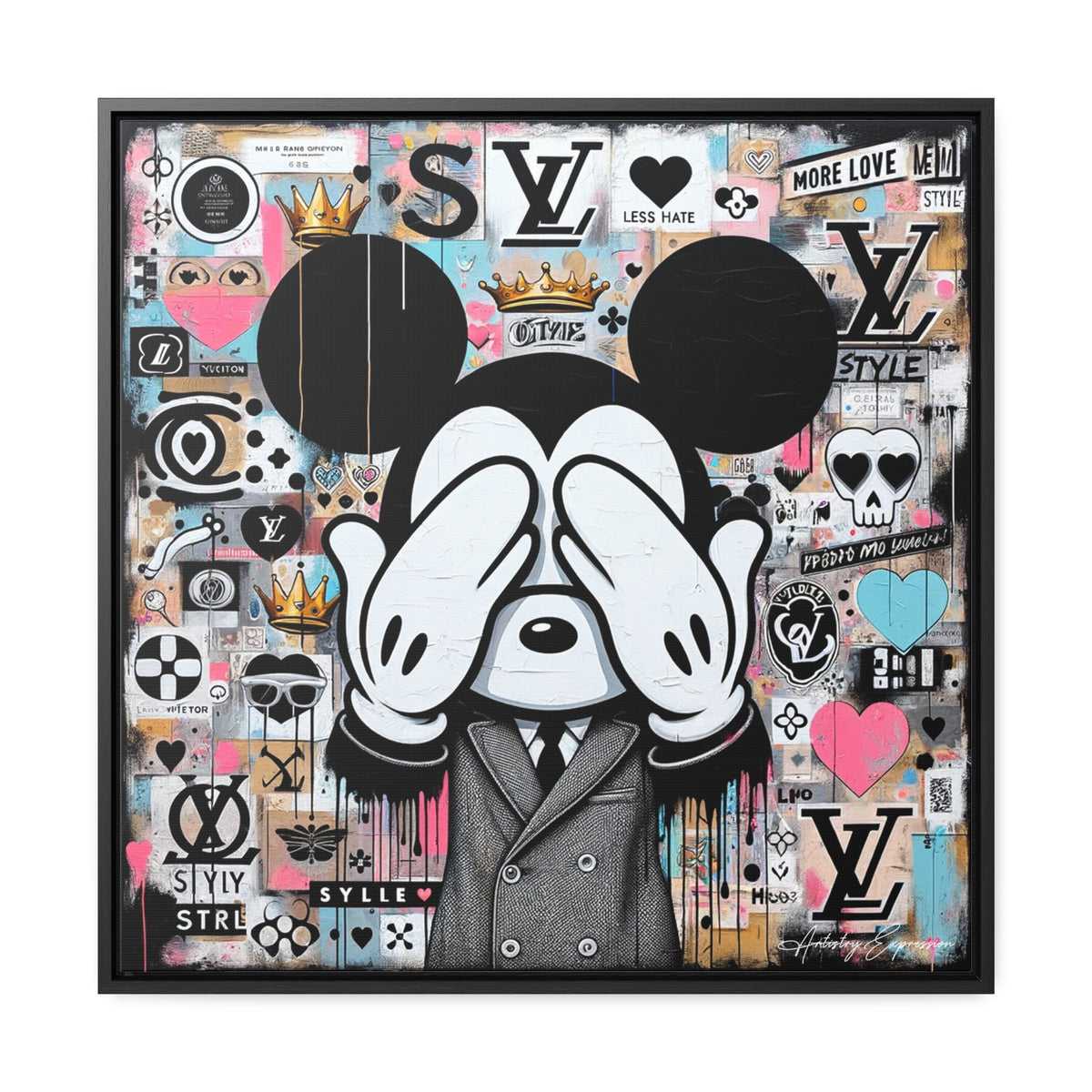 Graffiti Fusion: Where Pop Art Meets Street Style