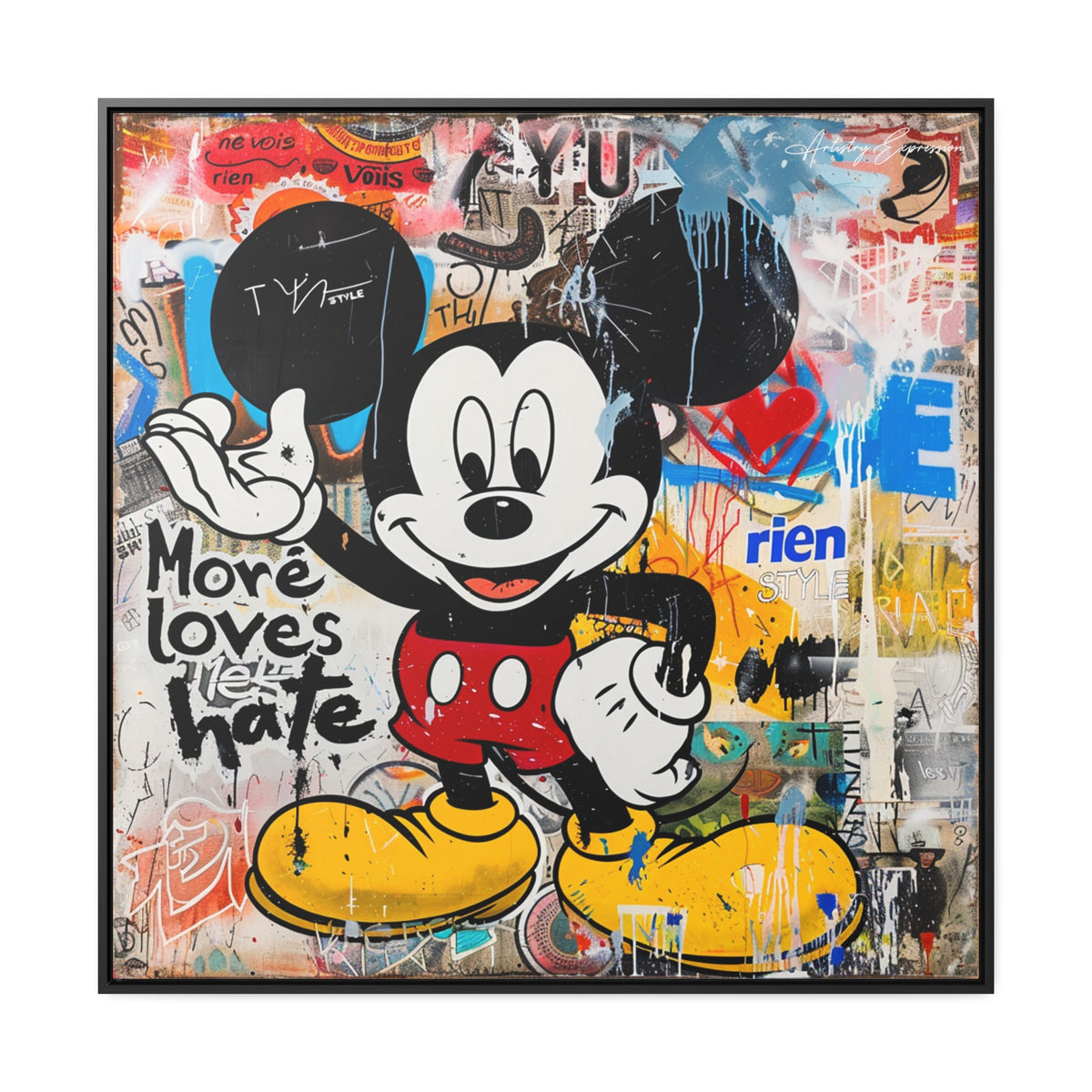City Collage: A Pop Street Symphony