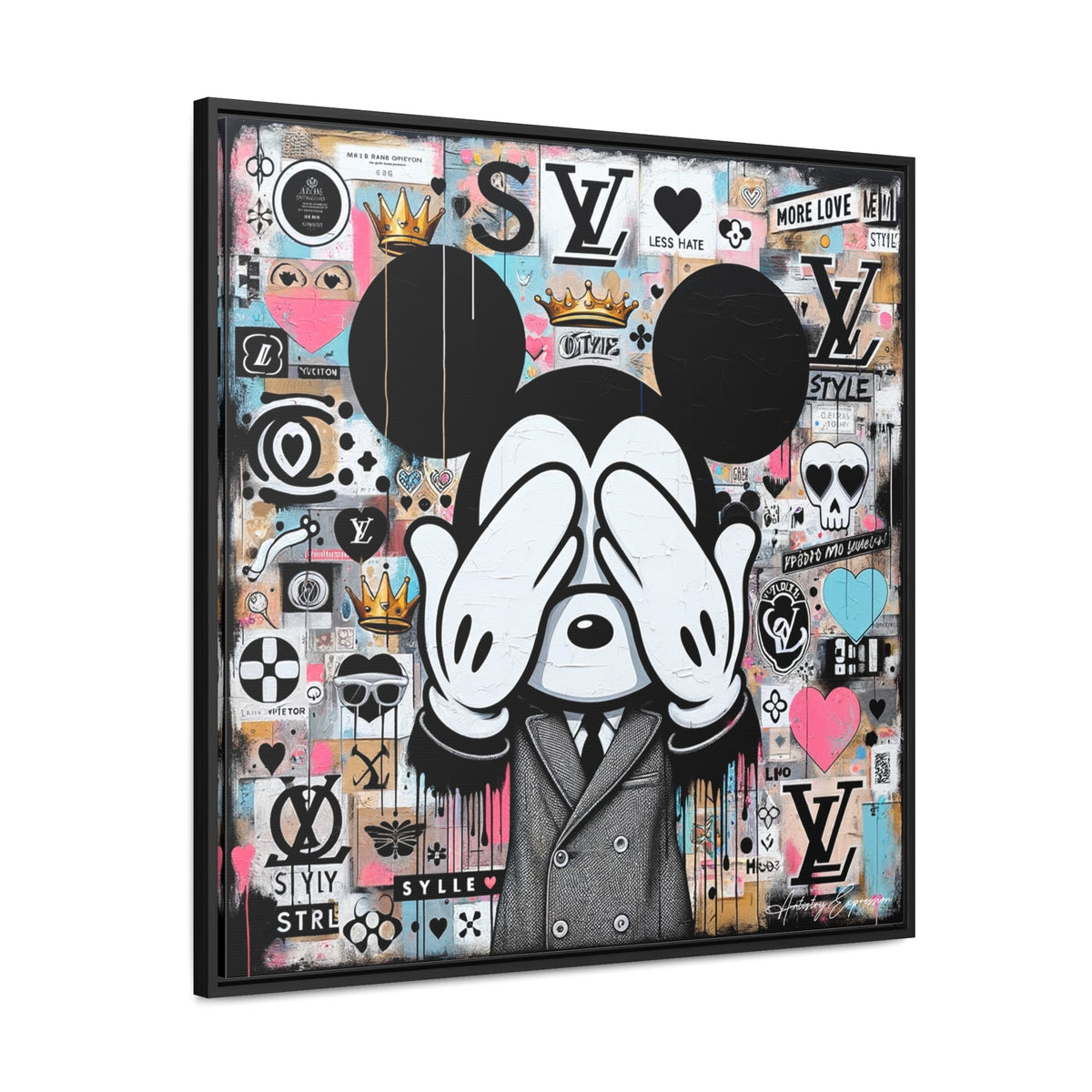 Graffiti Fusion: Where Pop Art Meets Street Style
