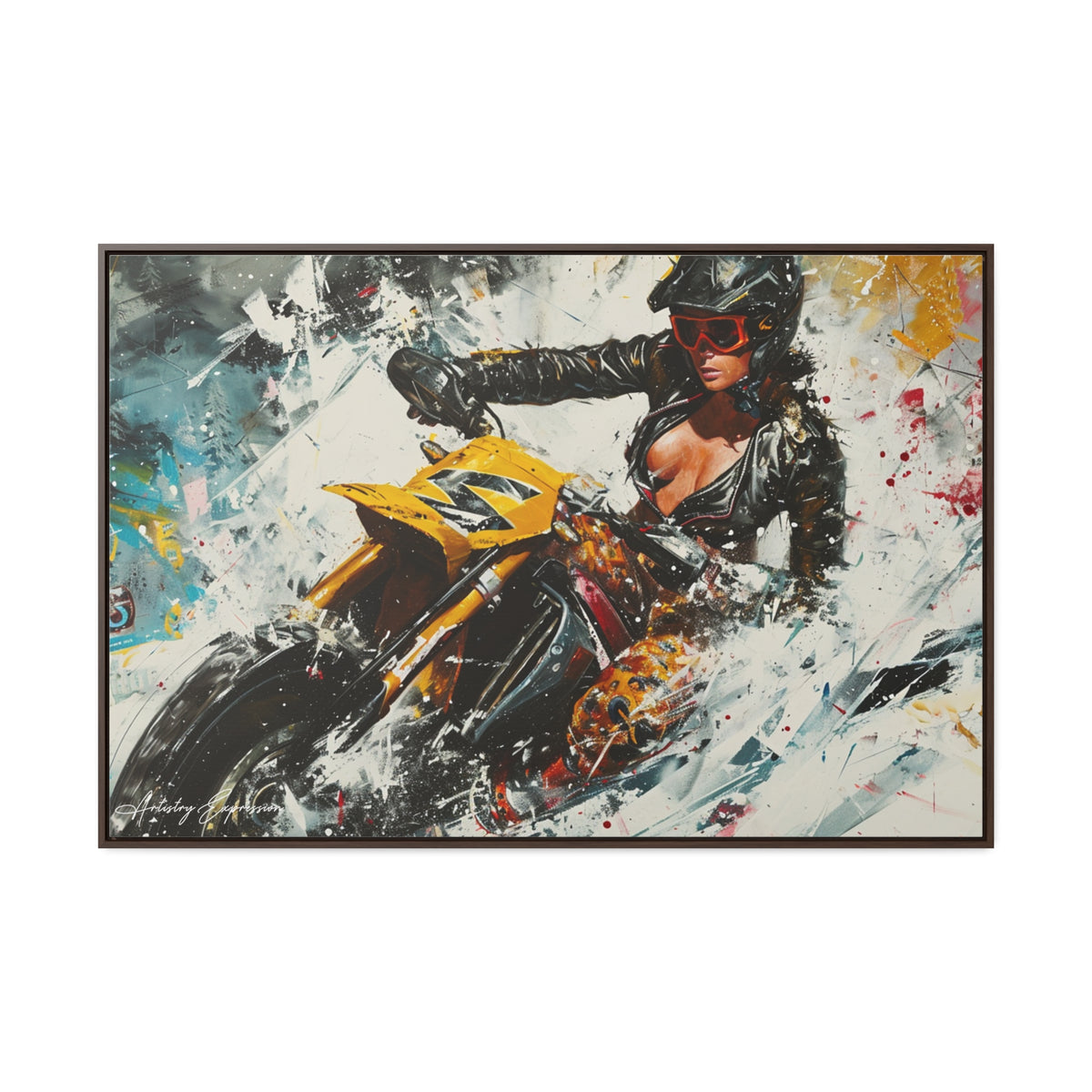 Lady's Motorcycle Journey