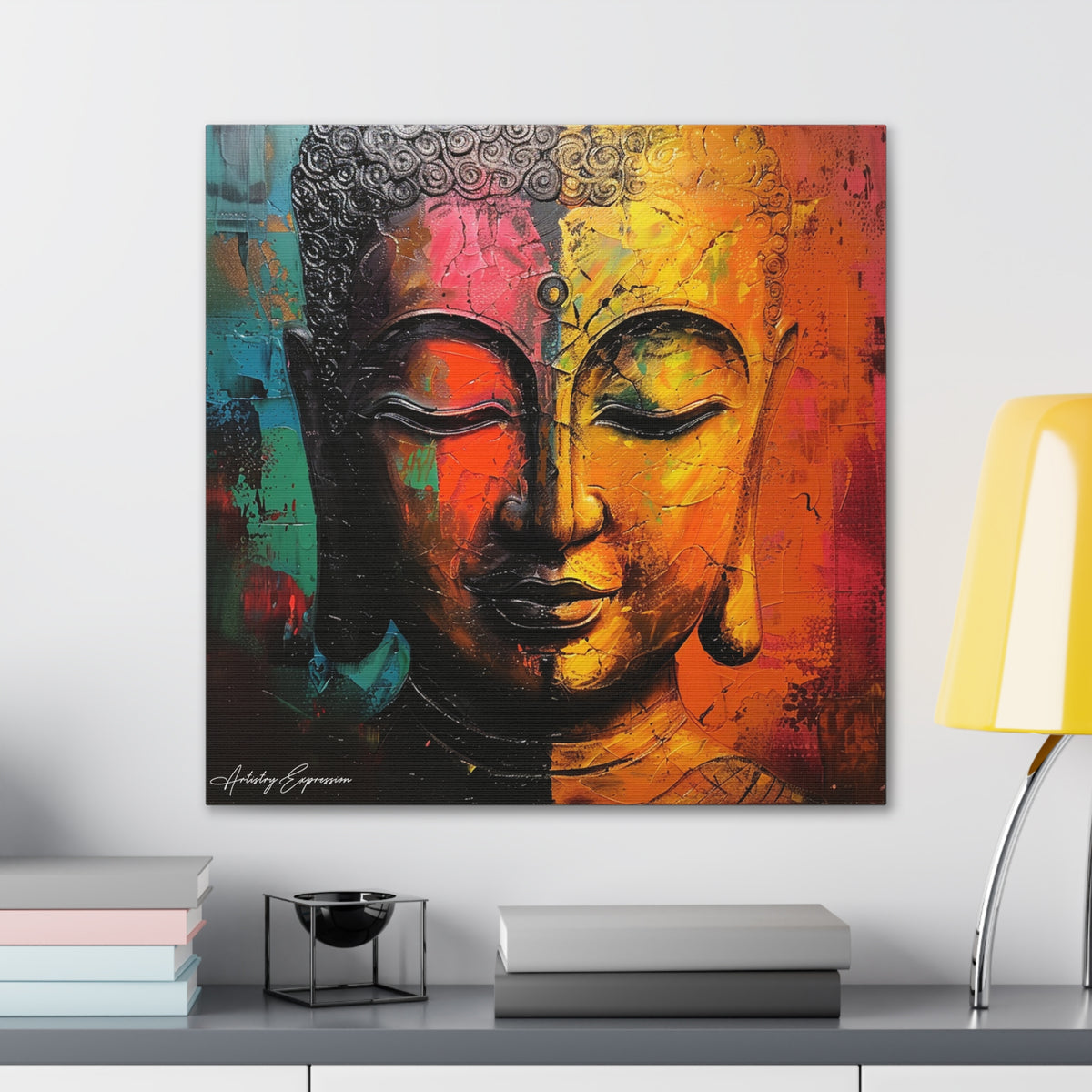 Transcendent Fusion: Contemporary Buddha