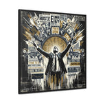 Symphonie du succès : une ode aux graffitis au triomphe financier