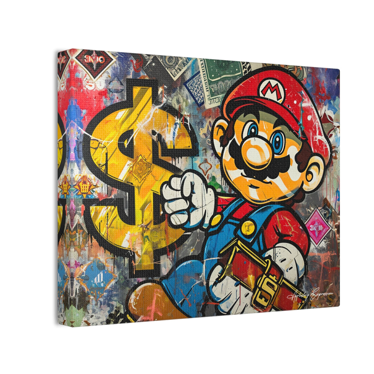 Graffiti Mushroom Kingdom: Mario's Fashionable Journey