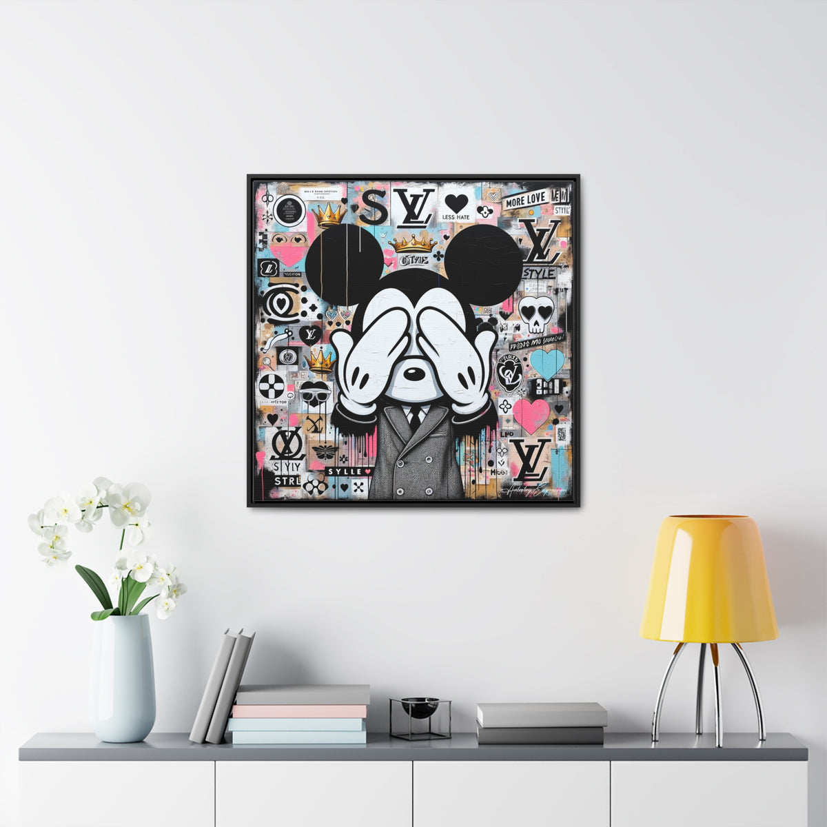 Graffiti Fusion: Where Pop Art Meets Street Style