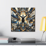 The Hustler's Anthem: Graffiti Tribute to Hard Work and Success