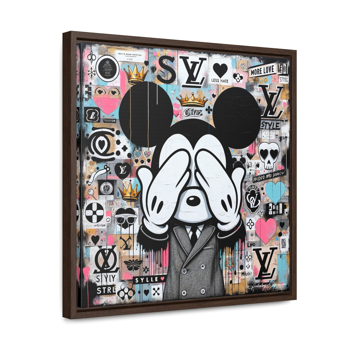 Graffiti Fusion: Where Pop Art Meets Street Style