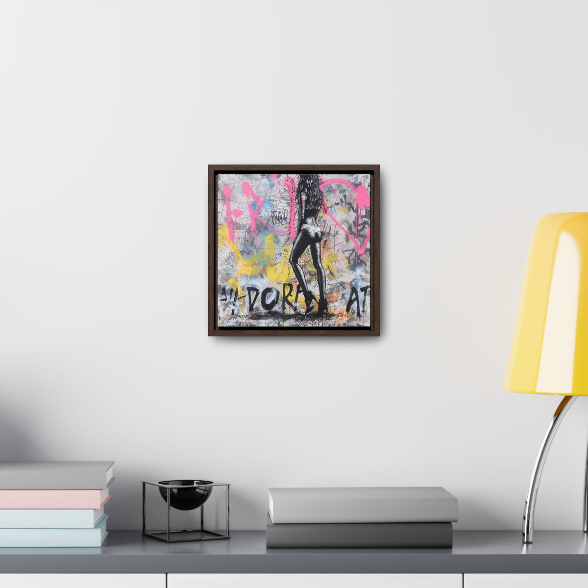 Sultry Streets: Embracing Graffiti Glamour