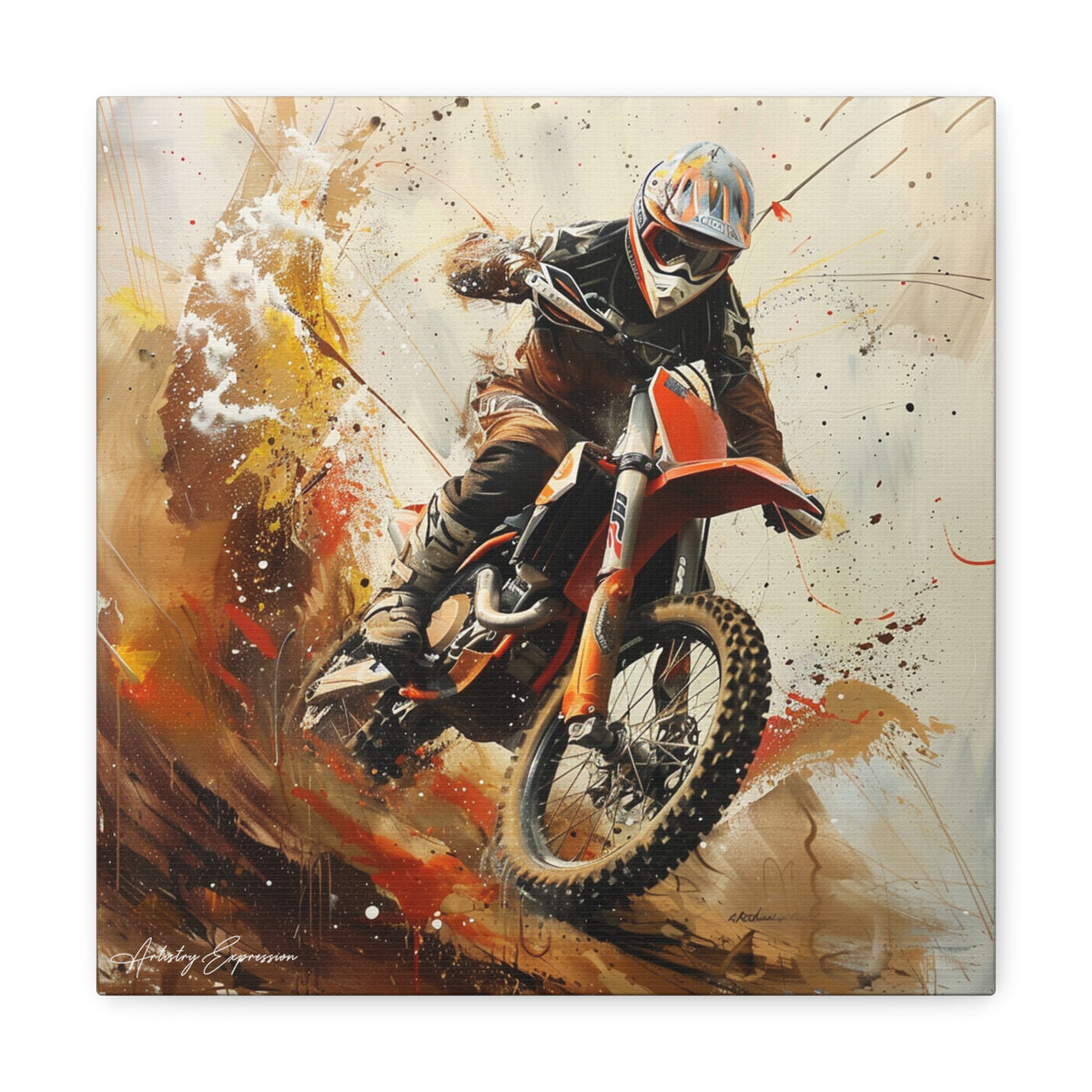 Thrills in Motion: Motocross Joy