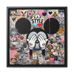 Urban Harmony: A Graffiti Mosaic of Pop Culture