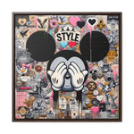 Urban Harmony: A Graffiti Mosaic of Pop Culture