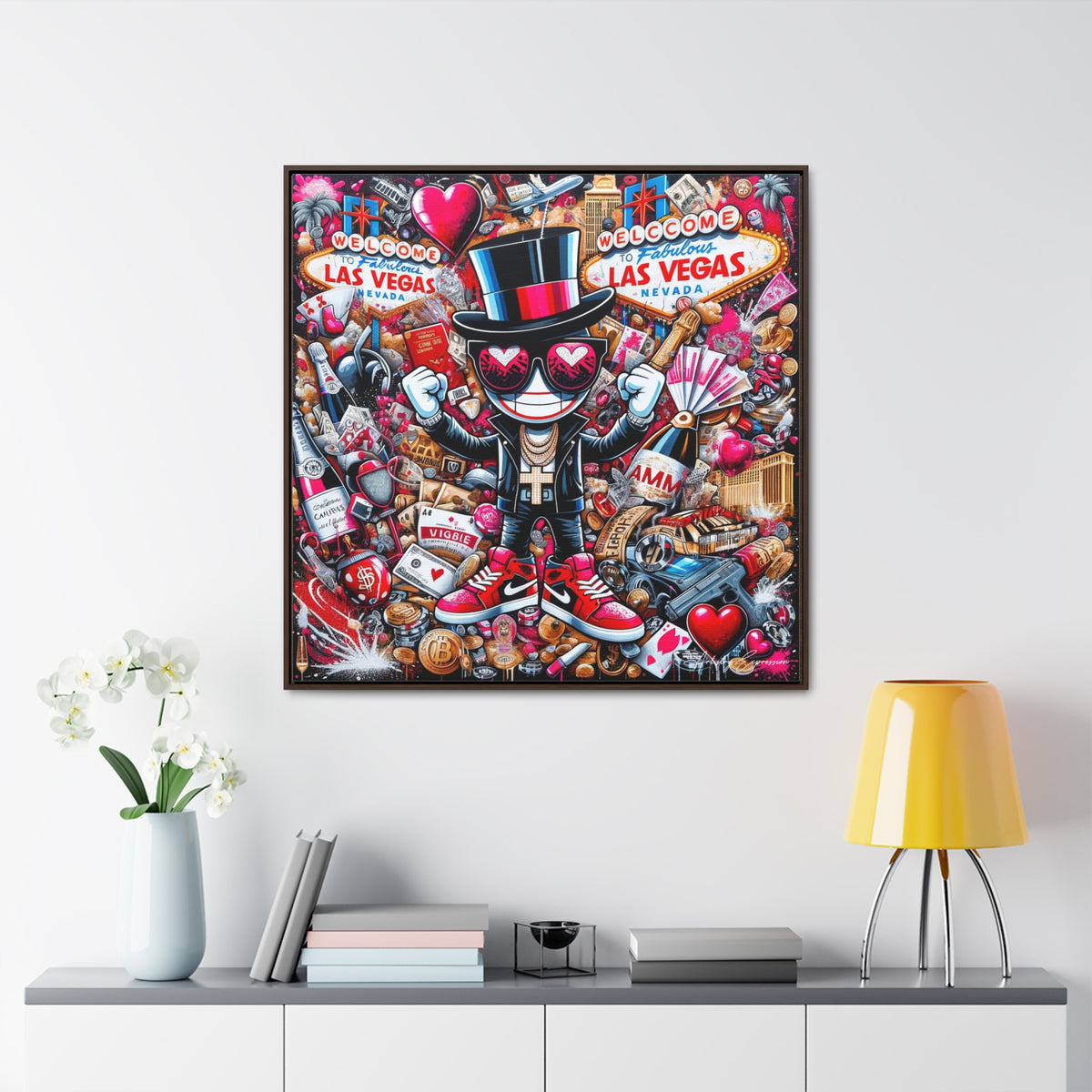 Neon Nights : exploration des graffitis des vibrations de Vegas