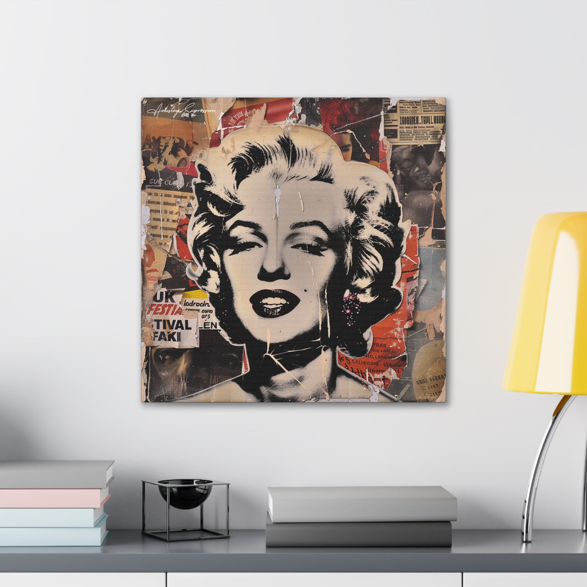 Iconic Collage: Marilyn Monroe in Pop Culture