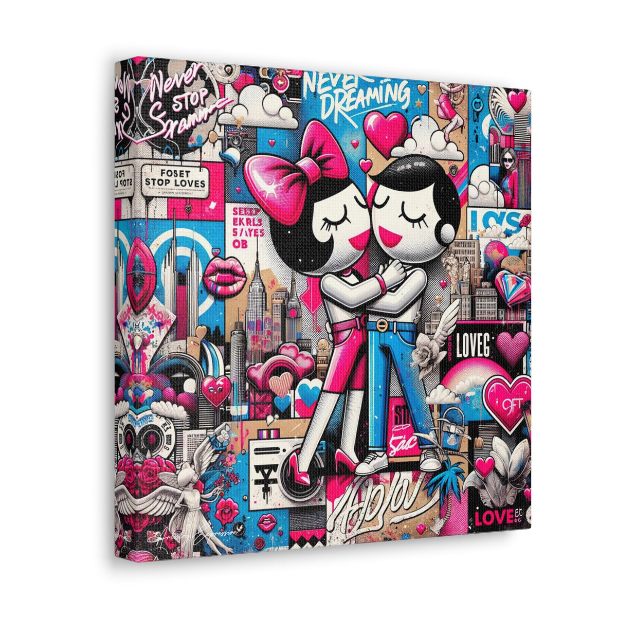 City Pulse: Dynamic Graffiti Mural