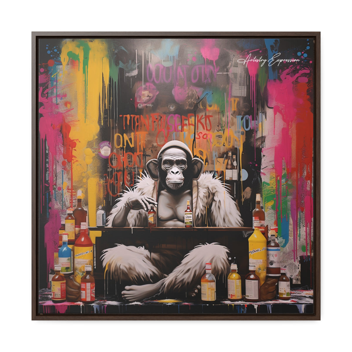 Wild Night Out: Gorilla Hangout in Color