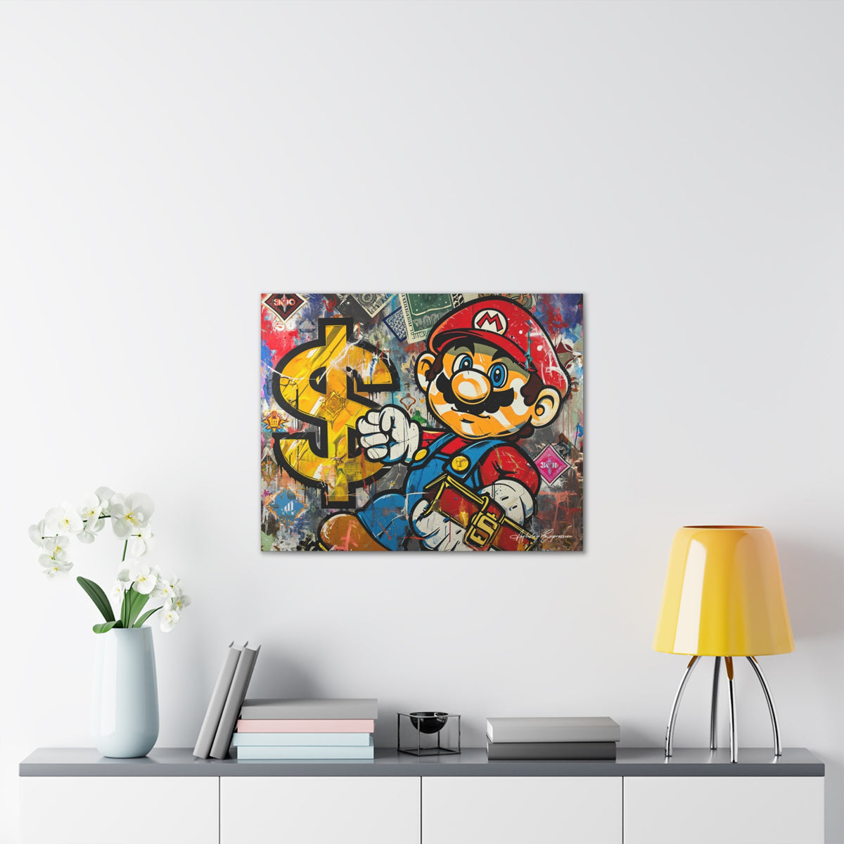 Graffiti Mushroom Kingdom: Mario's Fashionable Journey